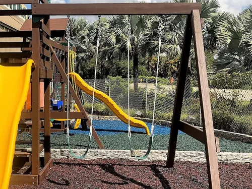 Vista 2 de Playkids Perchas de columpio de alta calidad, talla única, 6 pulgadas de largo, 3/8 pulgadas de grosor