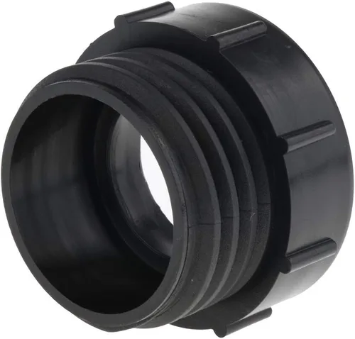 Vista 7 de 2 adaptadores de válvula IBC de 2 x 2 pulgadas, ajuste de tanque IBC, rosca fina hembra a rosca gruesa macho, plástico, fácil de instalar