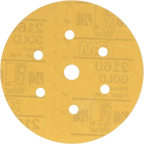 Vista 18 de 912 Hookit disco de arena P5A de 3" color oro de 3M, P220, 3, Dorado
