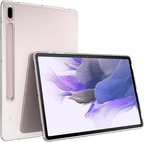 Vista 21 de Puxicu Funda transparente para Galaxy Tab A7 Lite 2021, diseño delgado, flexible y suave, funda protectora de TPU para tableta Samsung Galaxy Tab A7