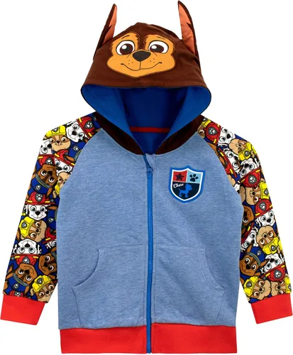 Vista 2 de Paw Patrol Sudadera con capucha Chase para niños