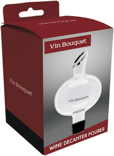 Vista 4 de Vin Bouquet FIA 022 Minidecanter para botellas, 4.5 x 2.9 x 2.9 in