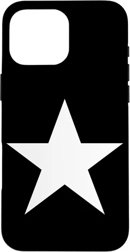 Vista 19 de Y2K Star On Front Black and White Mcbling Aesthetic 2000s Case for iPhone 17