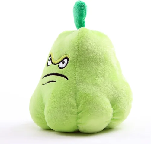 Vista 3 de Juguetes de peluche de plantas, figuras de muñeca de peluche, regalo de cumpleaños para niños (Squash)