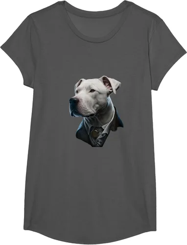 Vista 43 de Detective Dogo Argentino - Camiseta para perro, Negro