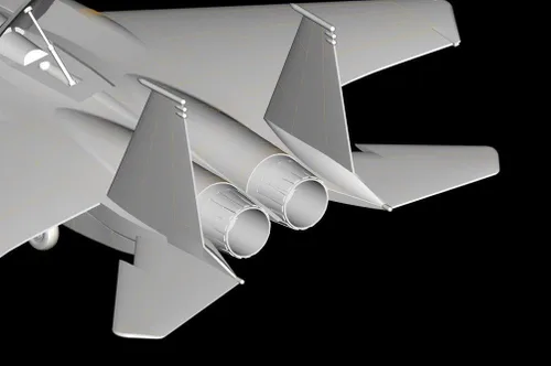 Vista 5 de Hobby Boss F-15C Eagle Fighter - Kit de construcción de modelo de avión