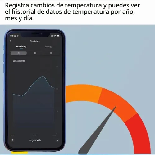 Vista 5 de Módulo de sensor de controlador de temperatura WiFi, aplicación Tuya, control remoto inalámbrico de 16 A, interruptor inteligente con monitoreo