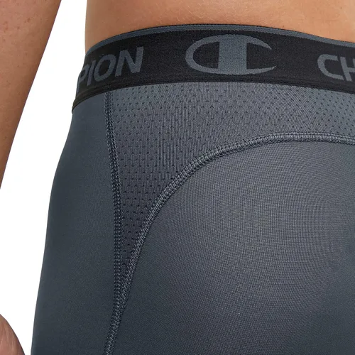 Vista 4 de Champion Men's Compression Tights, Total Support Pouch, Mvp, 34 Compression Tights for Men