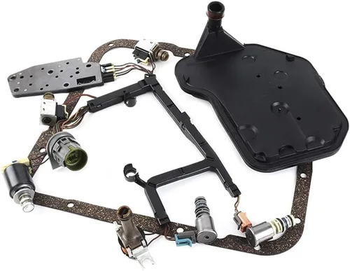 Vista 2 de Kit de solenoide de transmisión 4L60E con arnés compatible con GM 1993-2002, conjunto PWM