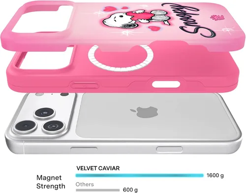 Vista 141 de VELVET CAVIAR Funda para iPhone 15, compatible con MagSafe, probada contra caídas de 10 pies, fundas protectoras de diseño, leopardo color rosa