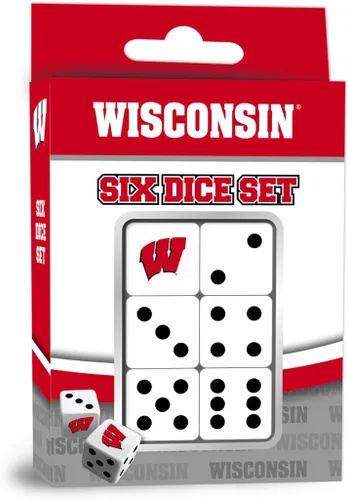 Vista 4 de Masterpieces NCAA - Juego de dados unisex para adultos