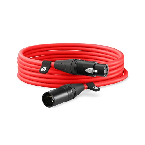 Vista 8 de RØDE XLR-3 Cable XLR Premium (3m, Negro)