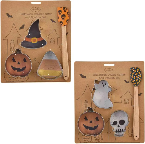 Vista 2 de Mud Pie Juego de hornear de Halloween, maíz dulce, 9 1/2" x 8