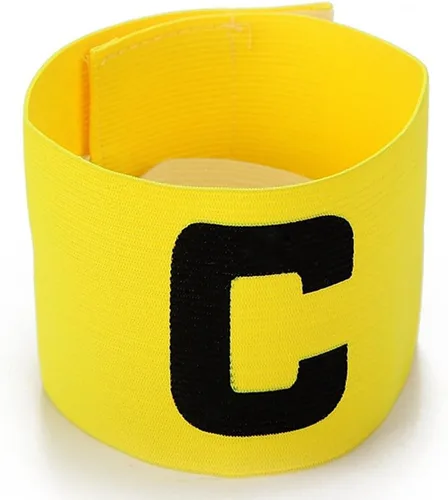 Vista 8 de Bandas de capitán de fútbol y fútbol, capitán anticaídas, para adultos y jóvenes, bandas ajustables para jugadores de baloncesto, paquete de 4
