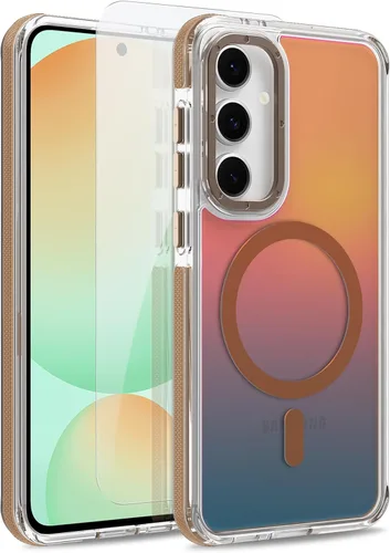 Vista 79 de Funda magnética para Google Pixel 10 Pro XL [compatible con Magsafe] [bonito diseño fluorescente de moda] a prueba de golpes, delgada, translúcida