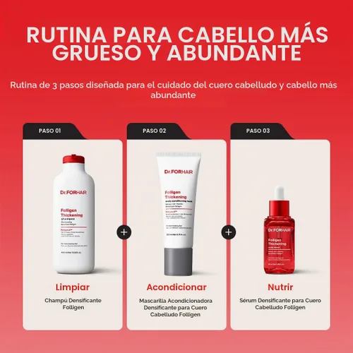 Vista 7 de DR.FORHAIR Folligen - Máscara de codificación para el cuero cabelludo, 1.69 fl oz