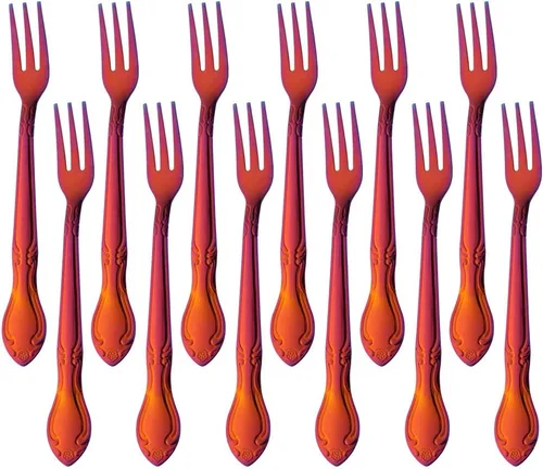 Vista 71 de Cucharas de sopa, cucharas redondas de acero inoxidable para caldo con borde de flor, juego de 12 piezas de acero inoxidable para café, azúcar
