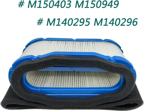 Vista 4 de Filtro de aire Pre filtro para John Deere 647 657 667 717A 727A Z Trak cortacéspedes GT245 GX255 GX335 335 Tractores de césped Kawasaki