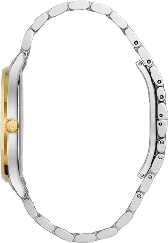 Vista 2 de Bulova Reloj clásico de acero inoxidable para hombre con diamantes y fecha de día