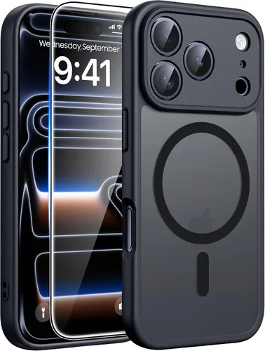 Vista 41 de FNTCASE para Samsung Galaxy Z Fold 7 Estuche Magnético: Funda de Teléfono Celular con Textura Mate Translúcida, Protección contra Caídas de Grado