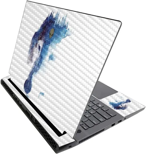 Vista 549 de MightySkins - Skin brillante con purpurina para Alienware M17 R3 (2020) y M17 R4 (2021) - Diversión de los años 90 Acabado duradero con purpurina