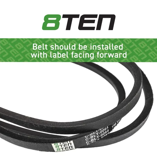 Vista 3 de 8TEN Cinturón de cubierta para cortacésped Toro Z Master 2000 3000 G3 de 60 pulgadas 114-5858
