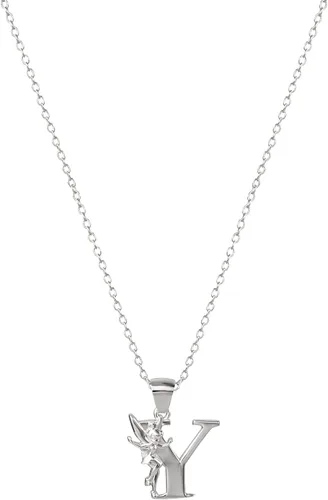 Vista 3 de Disney Collar con dije de plata con inicial de Tinkerbell no conocido