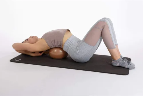 Vista 3 de EcoWise - Pelota inflable de pilates de 9 pulgadas, pelotas de ejercicio con colorante natural