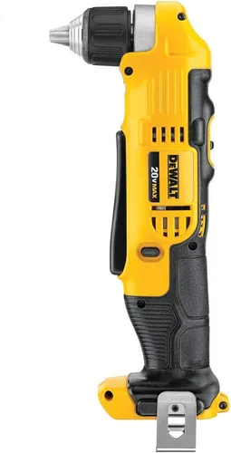 Vista 3 de DeWalt DCD740B taladro ángulo recto, batería de ion de litio, 20 V máximo