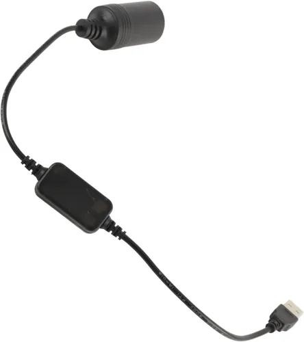 Vista 2 de Enchufe para encendedor de cigarrillos de coche de 12 V, divisor de encendedor de cigarrillos, adaptador de corriente con puerto USB, convertidor