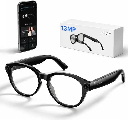 Vista 15 de Gafas inteligentes G1 AI con cámara y Bluetooth, gafas de grabación de video de 8MP Camera glasses with AI translation, visual recognition, voice