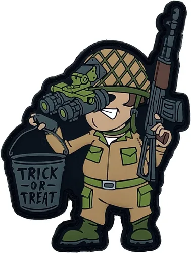 Vista 2 de Patriot Patch Co - Ghost Gun - Halloween - Parches (Infrantería de pistola fantasma)