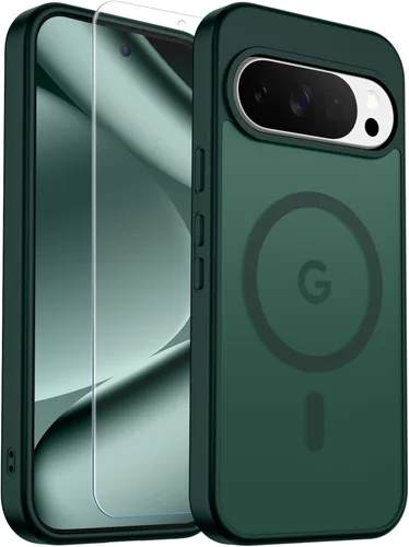 Vista 40 de SUPFINE Funda magnética para Google Pixel 10 Pro XL con protector de pantalla (imanes integrados) (protección contra caídas de grado militar)