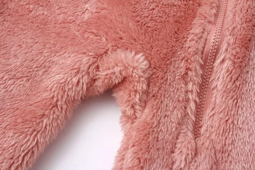 Vista 6 de Traje de nieve para bebé recién nacido, con forro polar, cálido con capucha para bebé