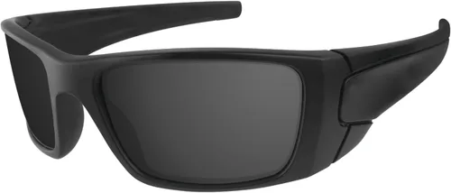 Vista 2 de Dynamix Lentes de repuesto polarizadas para Oakley Fuel Cell Fácil de instalar Ajuste perfecto Negro sólido