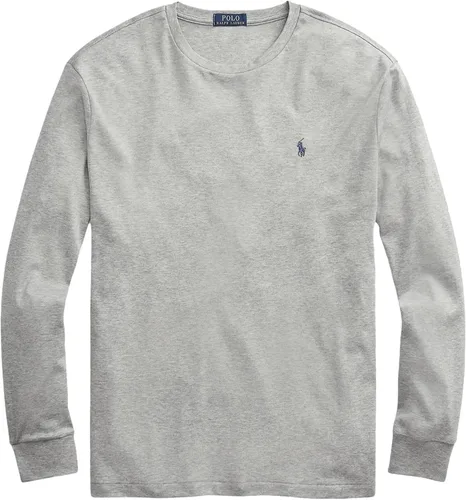 Vista 13 de POLO RALPH LAUREN Camiseta de manga larga de ajuste clásico suave al tacto para hombre (Soft Touch) Marina francesa