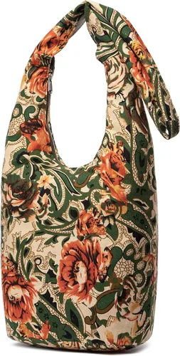 Vista 77 de Bolsa de hombro para mujer, de lona en estilo hippie/bohemio para llevar cruzada al hombro, disponible en diferentes colores y estampados