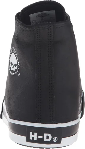 Vista 3 de Harley-Davidson Footwear Tenis Baxter para hombre NegroBlanco