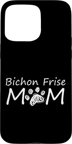 Vista 28 de iPhone 16 Bichon Frise Mom Owner Breed Dog Mommy Puppy Mother Mama Case