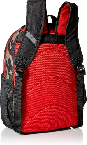 Vista 2 de PUMA Meridian mochila para niños Meridian Mochila Mochila RojoCamo