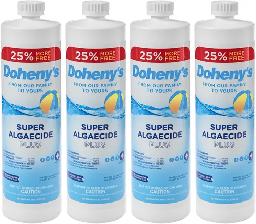 Vista 9 de Doheny's Super Algaecide Plus Grado profesional Eficaz contra la mayoría de los tipos de algas 7.1% de cobre quelado