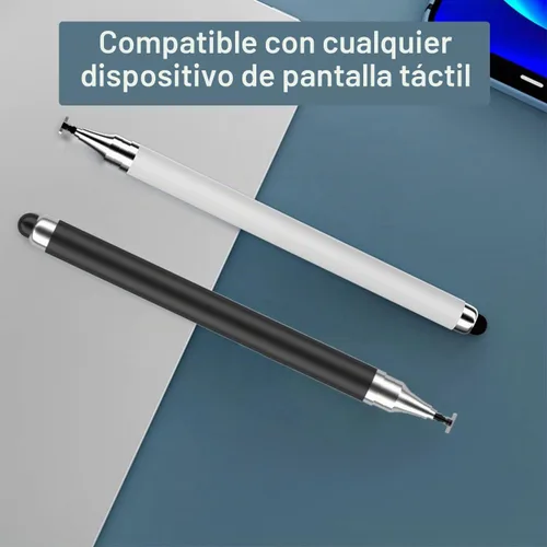 Vista 4 de Lápiz capacitivo universal para tablet Android/iPhone/pantallas táctiles/Samsung/Kindle Fire HD, lápiz capacitivo universal estilista 2 en 1