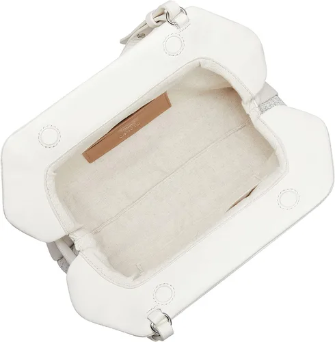 Vista 4 de Vince Camuto Amari Clutch Algodón Blanco