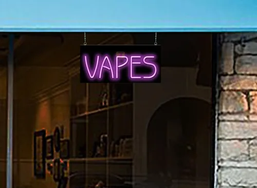 Vista 2 de Señal de neón Vapes