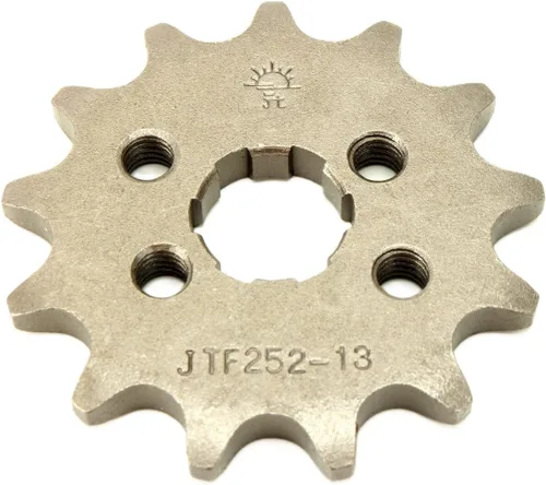 Vista 4 de Piñón frontal JT Sprockets, 12 dientes, acero, Gris
