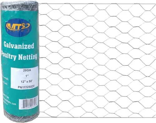 Vista 17 de MTB 20GA - Alambre hexagonal galvanizado para aves de corral, 12 pulgadas x 25 pies x 1 pulgada