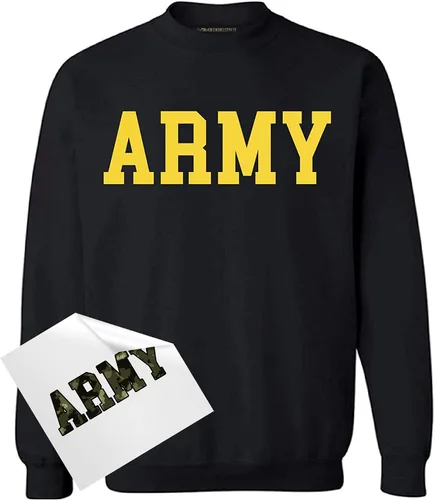 Vista 9 de Awkward Styles Sudadera militar de entrenamiento físico + calcomanía de regalo