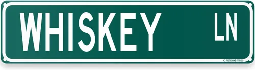 Vista 6 de Anita Drank St Funny Bar Street Sign 16 x 4 pulgadas Home Man Cave Pub Decoración (AnitaDrank)
