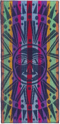Vista 9 de Ipanema - Toalla de playa de viaje jacquard de rizo de 30 x 60 pulgadas, diseños surtidos, delfín, conchas marinas, peces, vela, 100% algodón