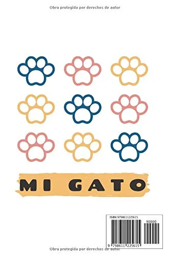 Vista 2 de Mi Gato Este cuaderno es perfecto para todos los amantes de los gatos apasionados de los gatos, gatitos o mascotas en general, este diario le